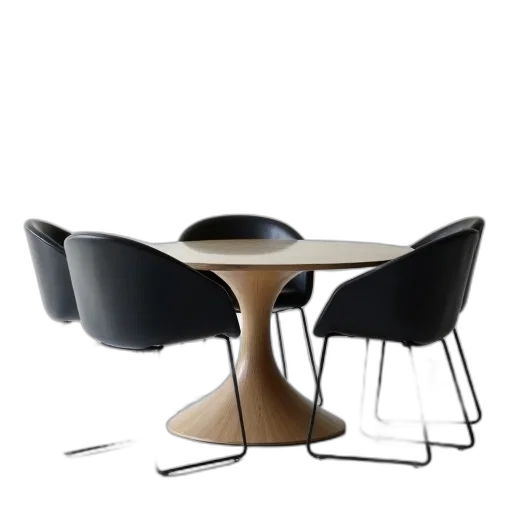 furniture, 3d render, modern, dining transparent PNG cut-out