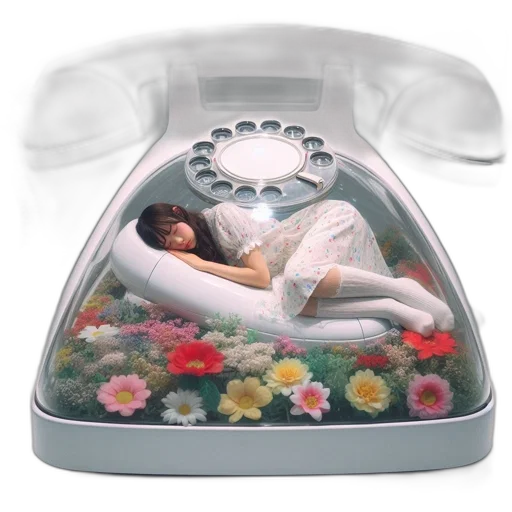 3d render, photorealistic, vaporwave, woman transparent PNG cut-out