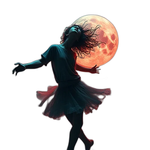 dress, mask, creature, staff transparent PNG cut-out