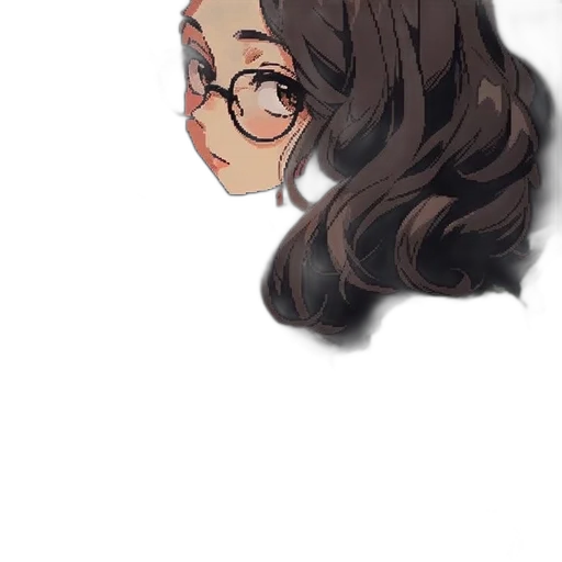 hair, face, crown, mask transparent PNG cut-out