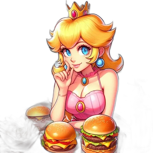 food, dress, pixel art, concept art transparent PNG cut-out