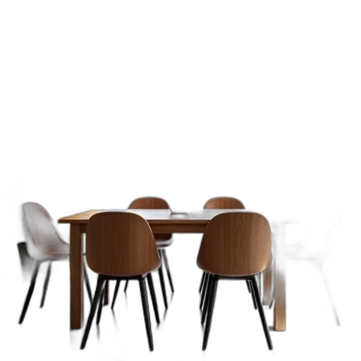 furniture, 3d render, concept art, photorealistic transparent PNG cut-out