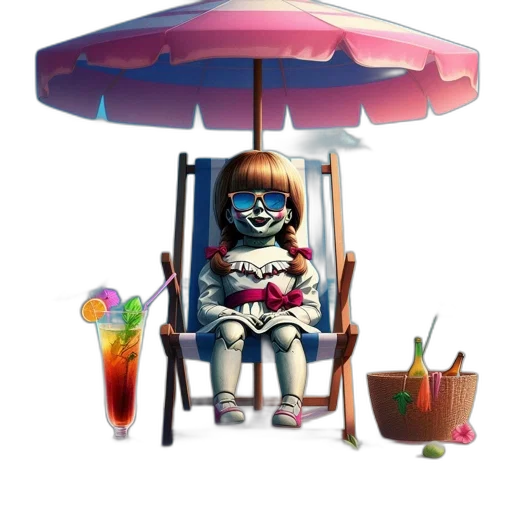 umbrella, furniture, robot, staff transparent PNG cut-out
