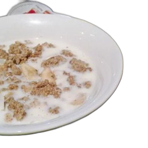 food, bowl, cereal, milk transparent PNG cut-out