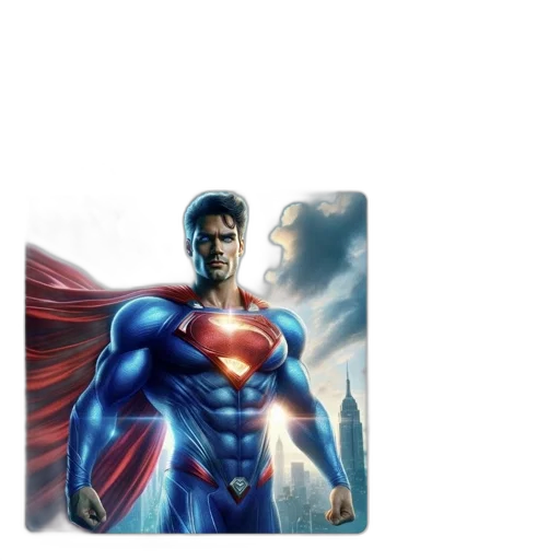 comic book art, concept art, photorealistic, 3d render transparent PNG cut-out