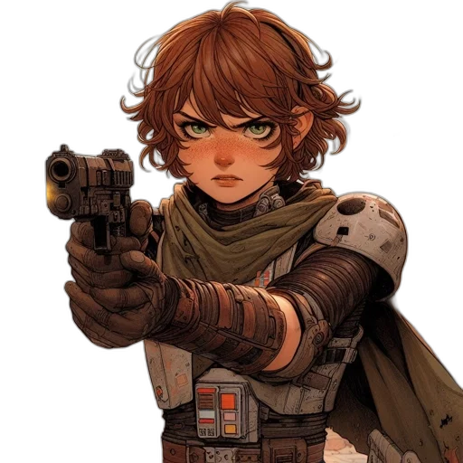 weapon, pixel art, comic book art, concept art transparent PNG cut-out