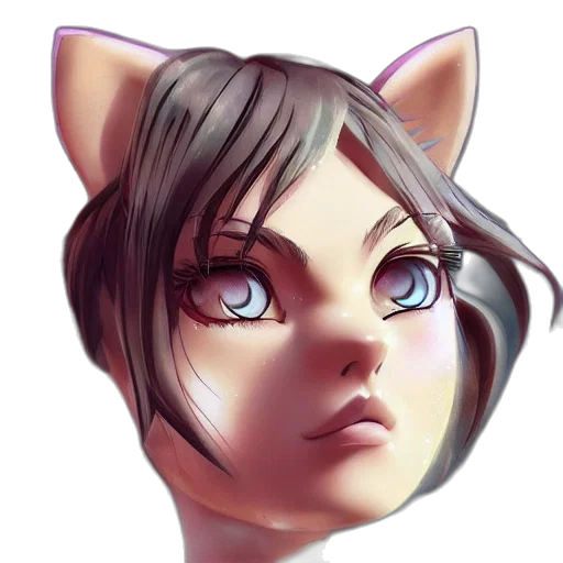 face, mask, staff, creature transparent PNG cut-out