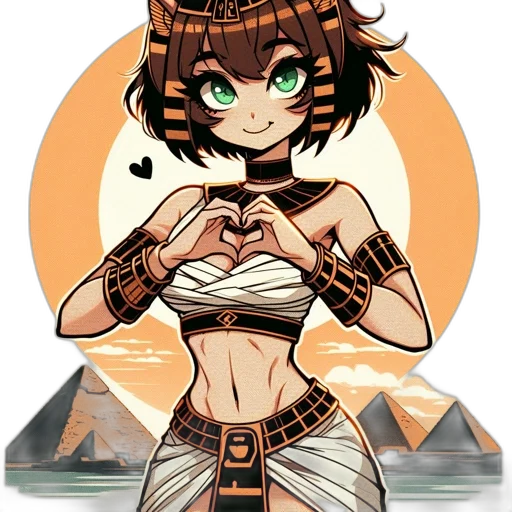 robot, jewelry, pixel art, anime transparent PNG cut-out