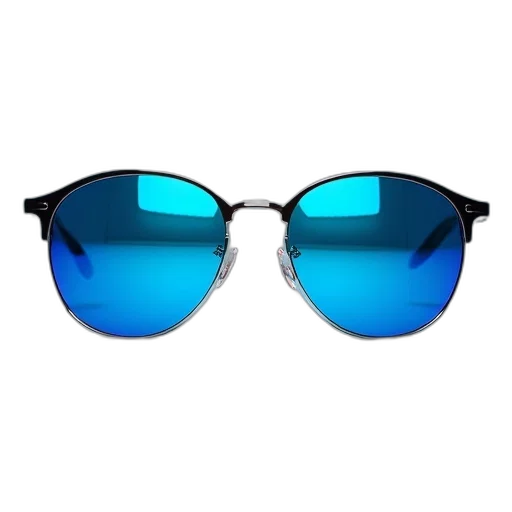 3d render, blue, pair, prescription transparent PNG cut-out