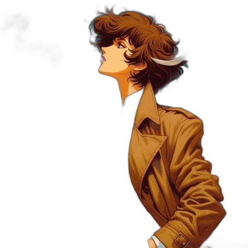 jacket, staff, face, mask transparent PNG cut-out