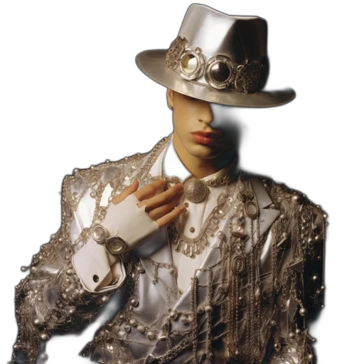 jacket, hat, jewelry, mask transparent PNG cut-out