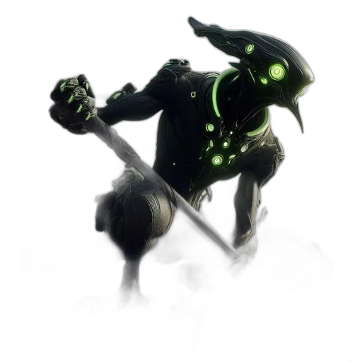 robot, staff, creature, weapon transparent PNG cut-out