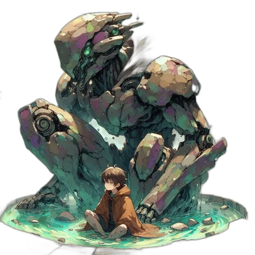 creature, robot, weapon, dragon transparent PNG cut-out