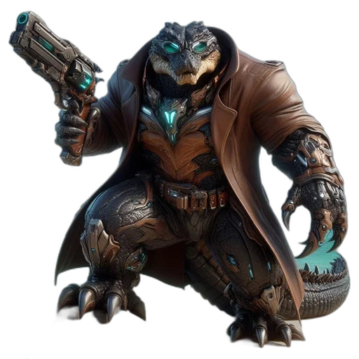 dragon, creature, staff, weapon transparent PNG cut-out