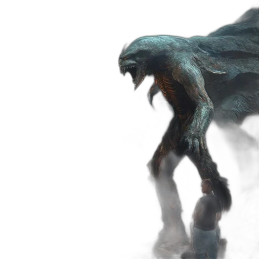 creature, dragon, animal, concept art transparent PNG cut-out