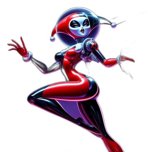 robot, comic book art, concept art, cartoon transparent PNG cut-out