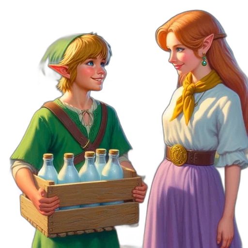 bottle, dress, concept art, fantasy art transparent PNG cut-out