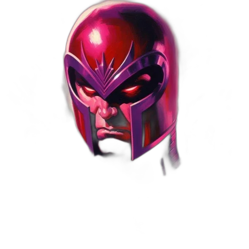 mask, face, robot, comic book art transparent PNG cut-out