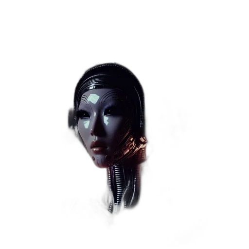 mask, robot, face, jewelry transparent PNG cut-out