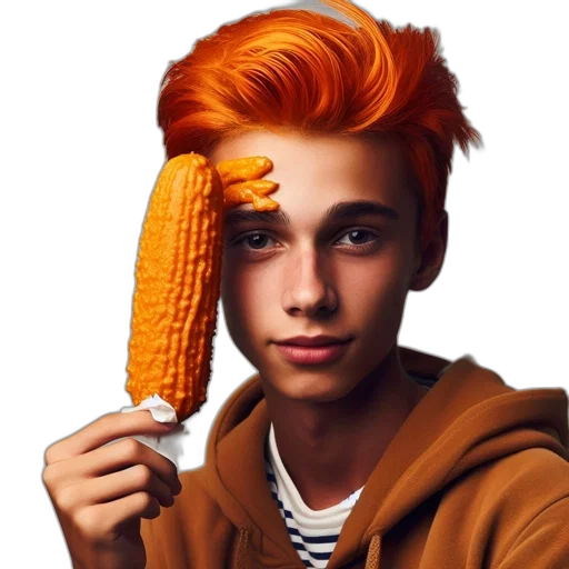 food, animal, face, hat transparent PNG cut-out