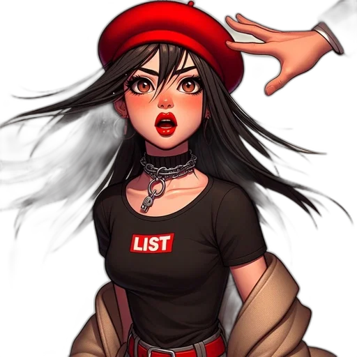 staff, hat, dress, jacket transparent PNG cut-out