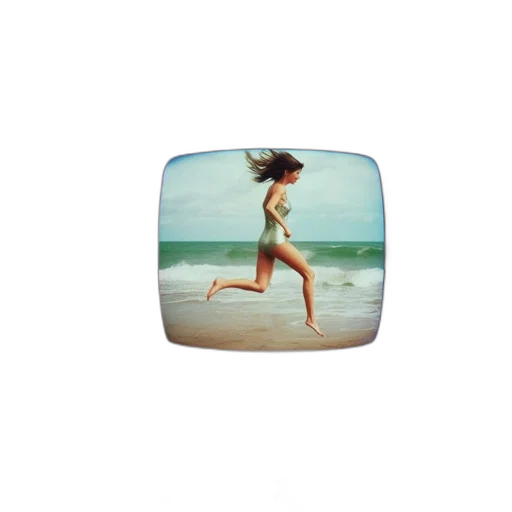 photorealistic, pixel art, 3d render, beach transparent PNG cut-out