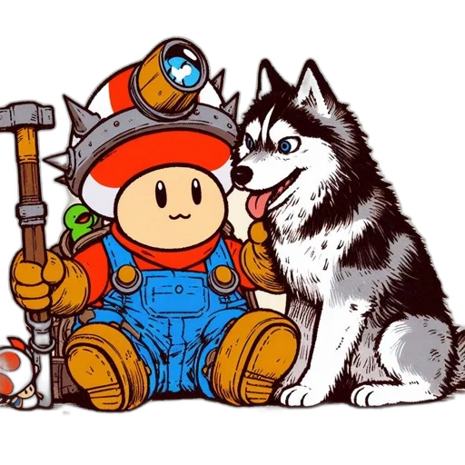 robot, weapon, staff, animal transparent PNG cut-out