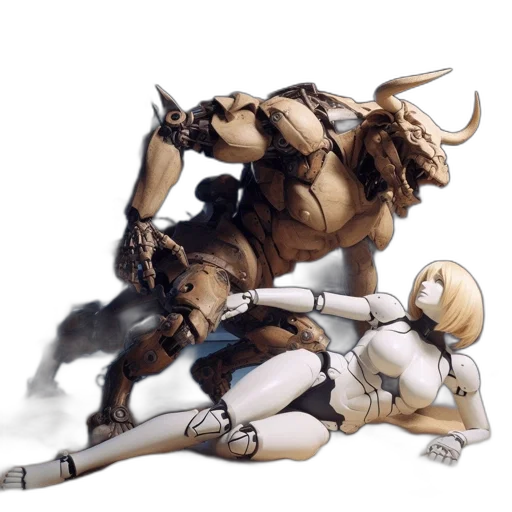 robot, weapon, animal, dragon transparent PNG cut-out