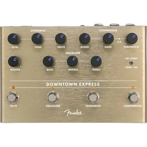 fender, downtown, express, pedal transparent PNG cut-out