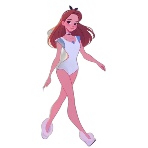 dress, cartoon, concept art, pixel art transparent PNG cut-out