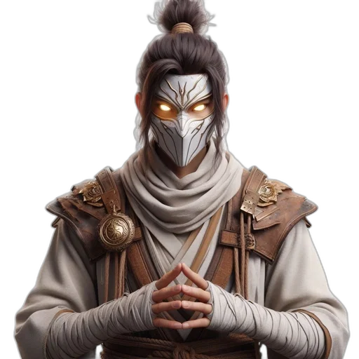 mask, face, staff, jewelry transparent PNG cut-out