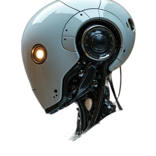 robot, mask, weapon, face transparent PNG cut-out