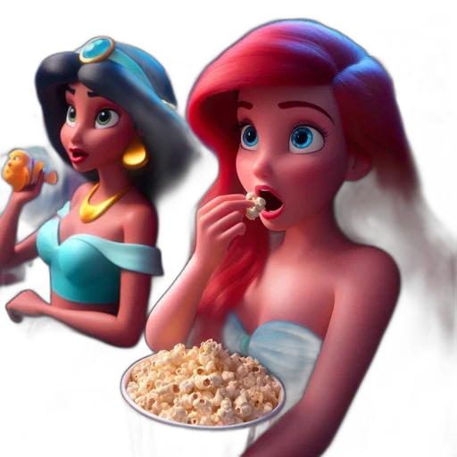 3d render, concept art, cartoon, fantasy art transparent PNG cut-out