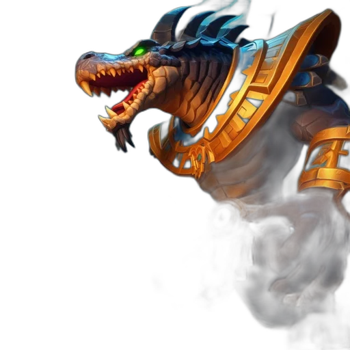 dragon, fantasy art, concept art, intimidating transparent PNG cut-out