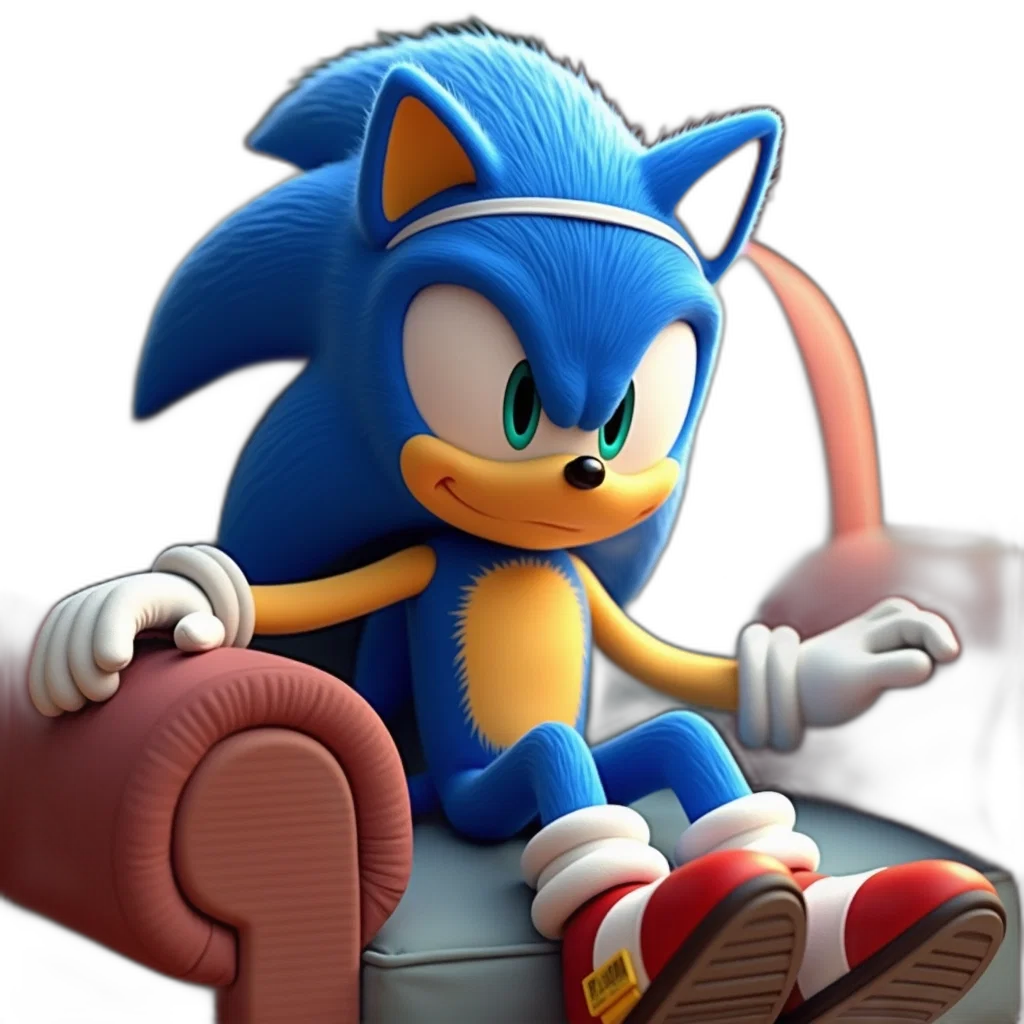 furniture, animal, 3d render, concept art transparent PNG cut-out