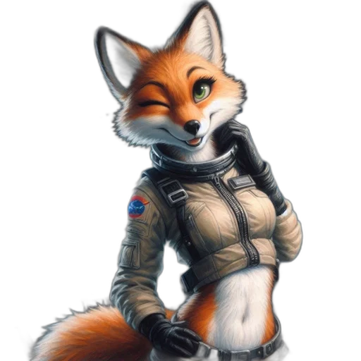 jacket, staff, animal, robot transparent PNG cut-out