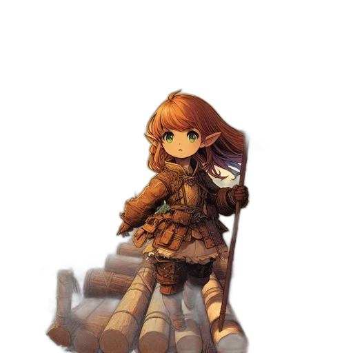 staff, weapon, sword, jacket transparent PNG cut-out
