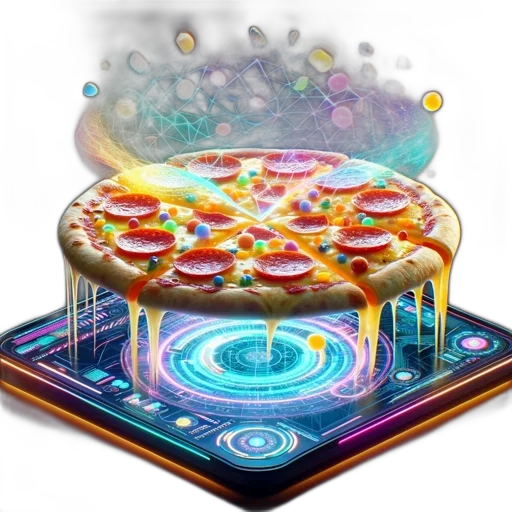 food, jewelry, concept art, 3d render transparent PNG cut-out