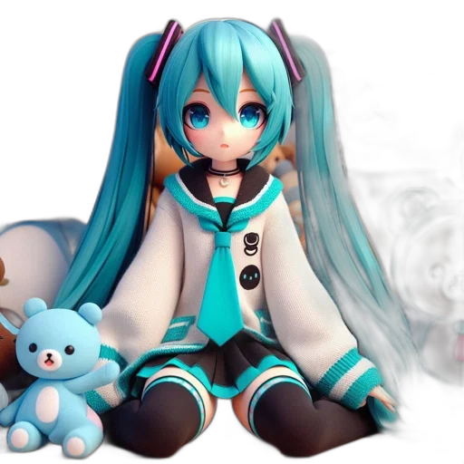 robot, 3d render, concept art, anime transparent PNG cut-out