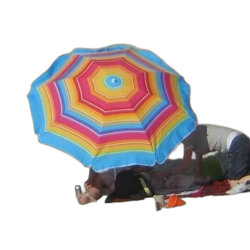 umbrella, jacket, staff, hat transparent PNG cut-out