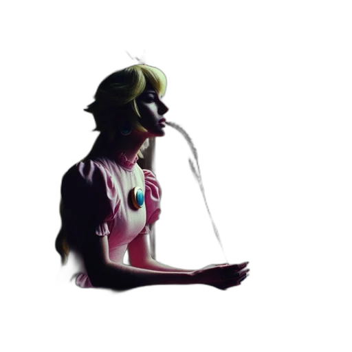 staff, mask, face, creature transparent PNG cut-out