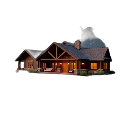building, furniture, 3d render, concept art transparent PNG cut-out