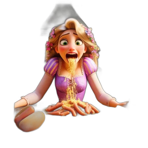 crown, dress, jewelry, staff transparent PNG cut-out