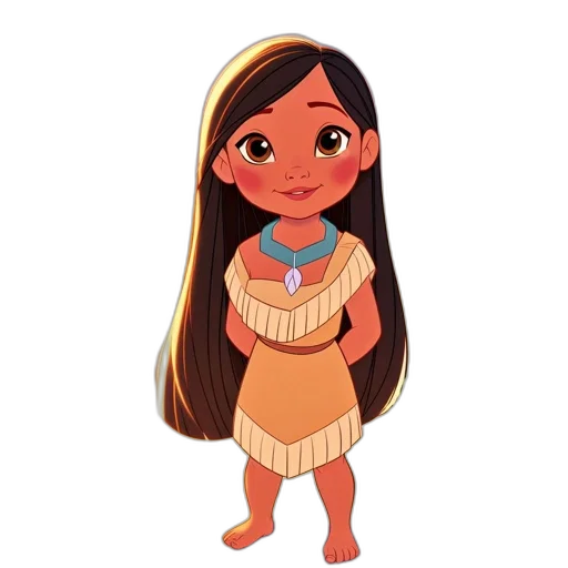 hair, dress, jewelry, cartoon transparent PNG cut-out