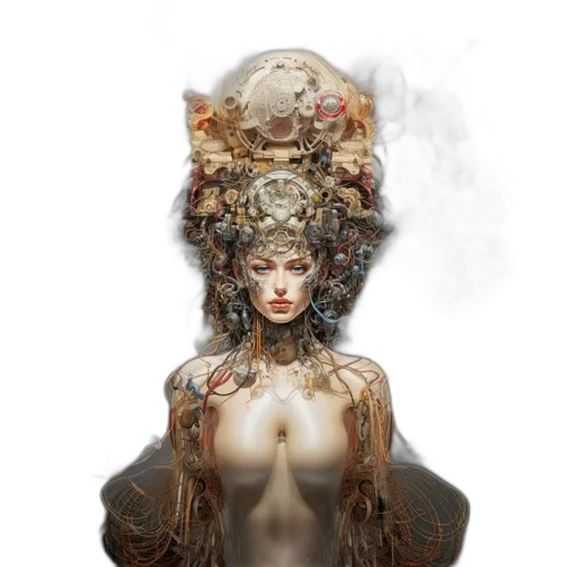 crown, dress, mask, jewelry transparent PNG cut-out