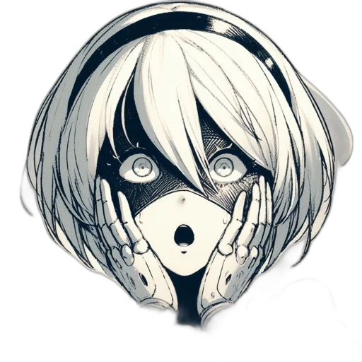 mask, face, robot, creature transparent PNG cut-out