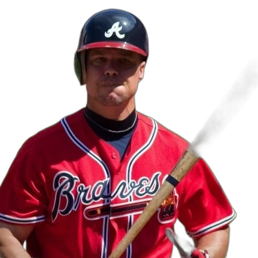 baseball, player, wearing, red transparent PNG cut-out