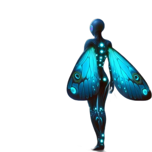 creature, robot, animal, dress transparent PNG cut-out