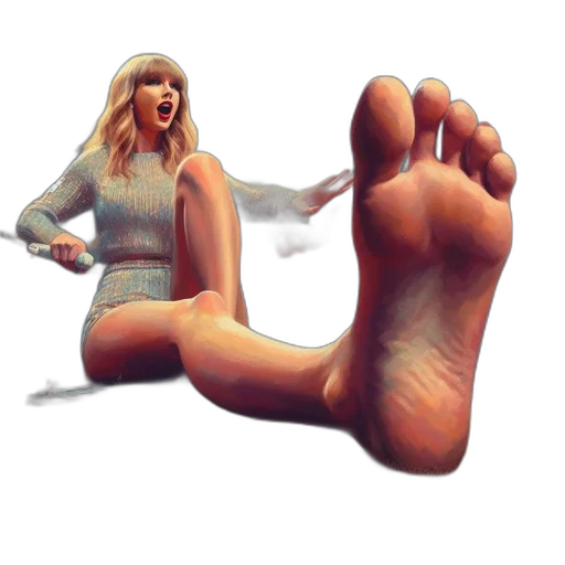 shoes, creature, 3d render, concept art transparent PNG cut-out