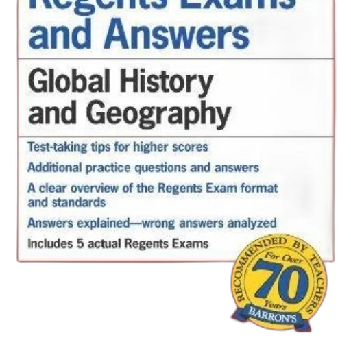 book, cover, titled, regents transparent PNG cut-out